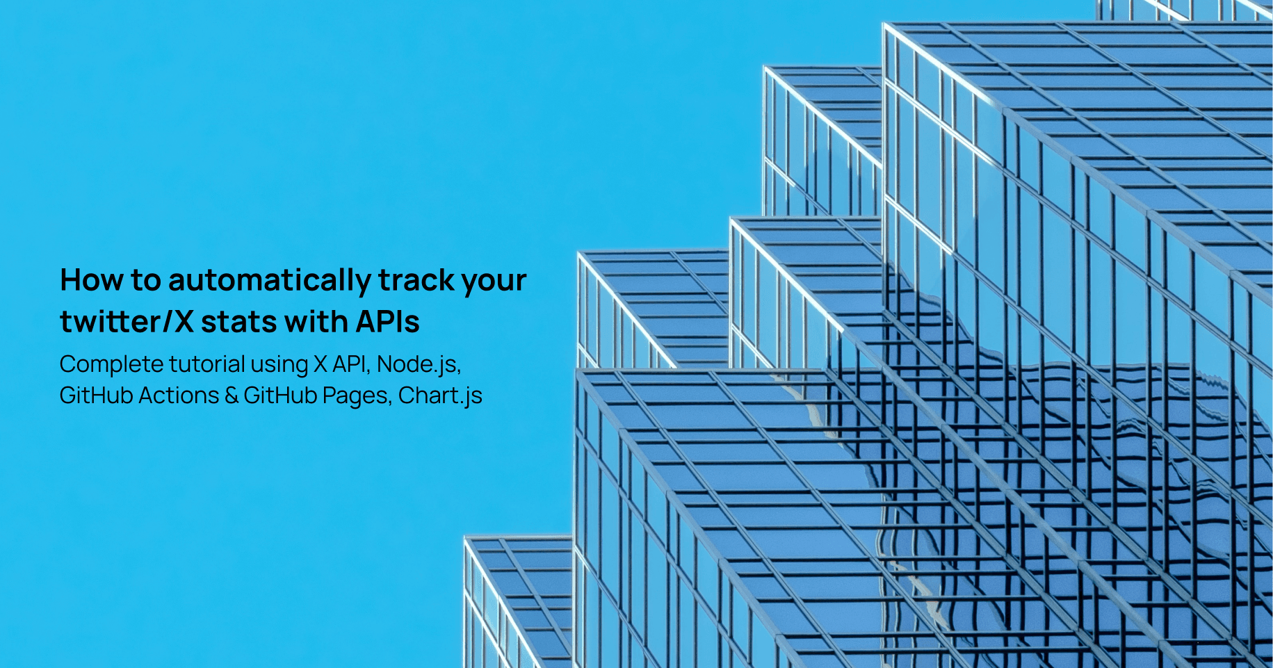 Create a dashboard to track your twitter/X follower stats with APIs and GitHub Actions