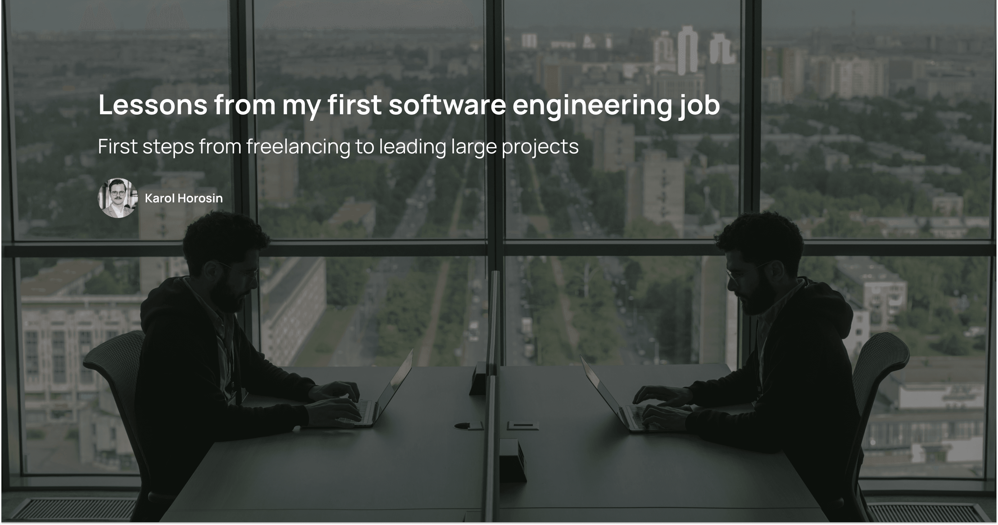Lessons from my first software engineering job