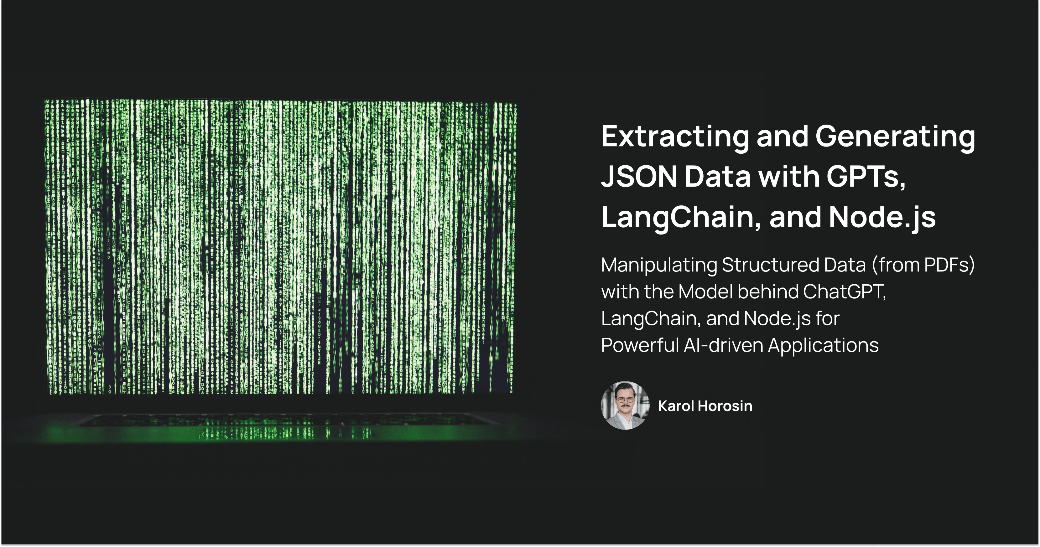 Extracting and Generating JSON Data with GPTs, LangChain, and Node.js