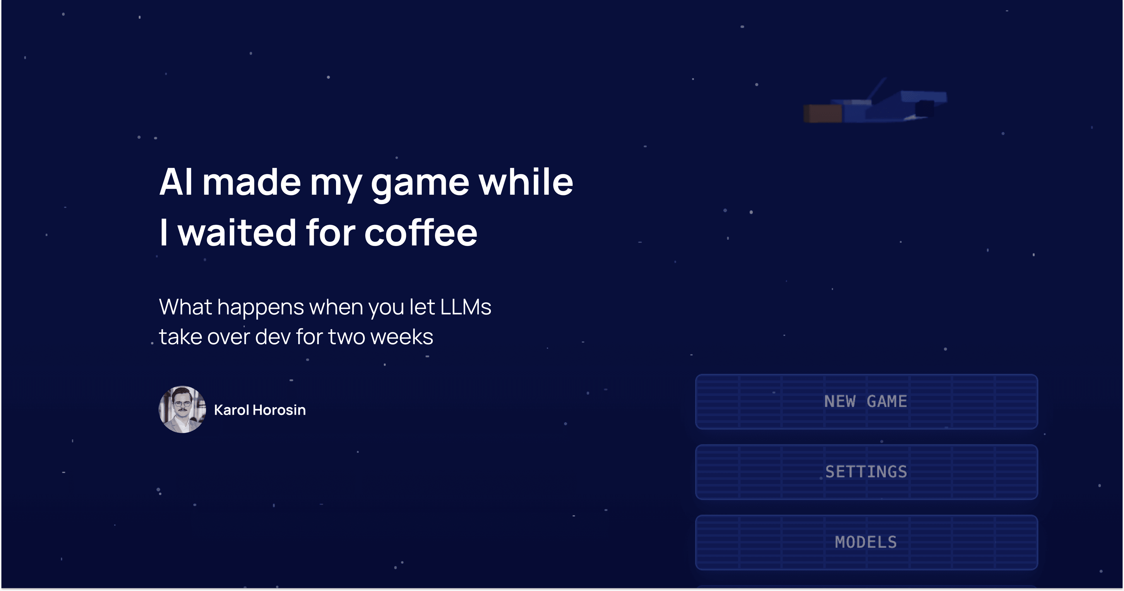 AI made my game while I waited for coffee